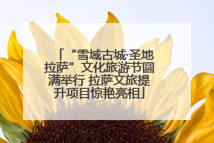 “雪域古城·圣地拉萨”文化旅游节圆满举行 拉萨文旅提升项目惊艳亮相
