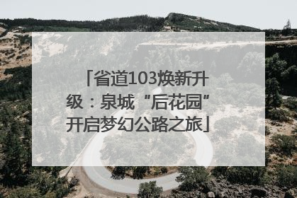 省道103焕新升级：泉城“后花园”开启梦幻公路之旅