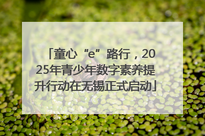 童心“e”路行，2025年青少年数字素养提升行动在无锡正式启动