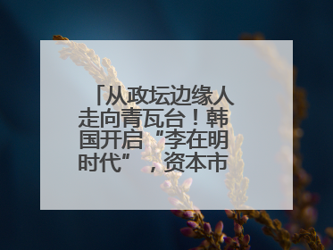 从政坛边缘人走向青瓦台！韩国开启“李在明时代”，资本市场先涨为敬