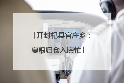 开封杞县官庄乡：夏粮归仓入廪忙