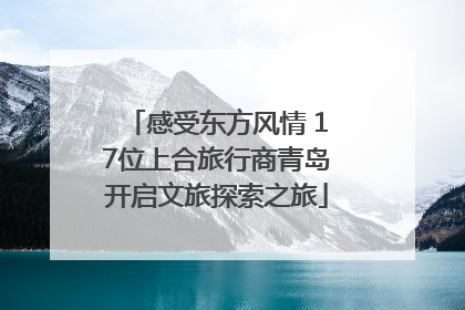 感受东方风情 17位上合旅行商青岛开启文旅探索之旅