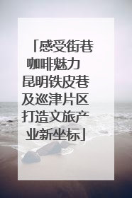 感受街巷咖啡魅力 昆明铁皮巷及巡津片区打造文旅产业新坐标