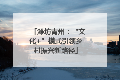 潍坊青州：“文化+”模式引领乡村振兴新路径