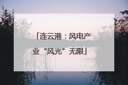 连云港：风电产业“风光”无限