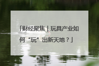 财经聚焦｜玩具产业如何“玩”出新天地？