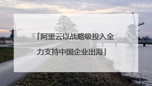 阿里云以战略级投入全力支持中国企业出海