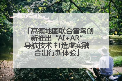 高德地图联合雷鸟创新推出“AI+AR”导航技术 打造虚实融合出行新体验