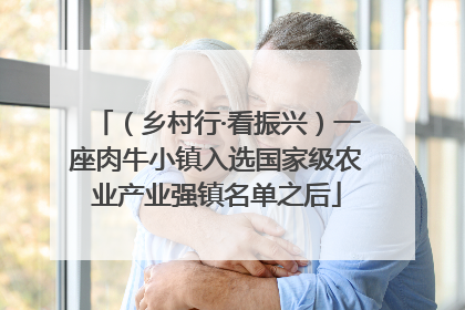 （乡村行·看振兴）一座肉牛小镇入选国家级农业产业强镇名单之后