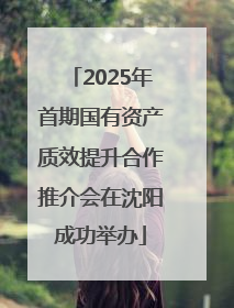 2025年首期国有资产质效提升合作推介会在沈阳成功举办