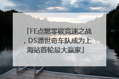 FE点燃零碳竞速之战，DS潘世奇车队成为上海站首轮最大赢家